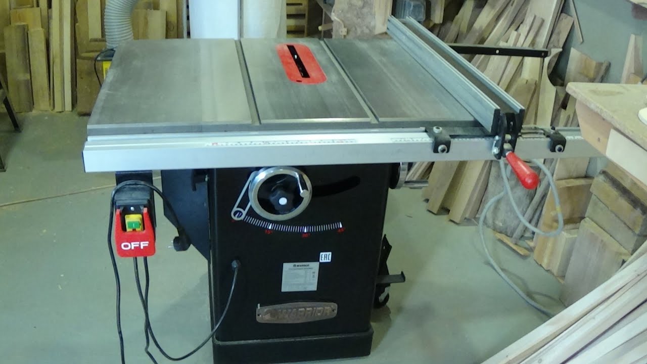 Новый помощник - круглопильный станок Warrior W0702