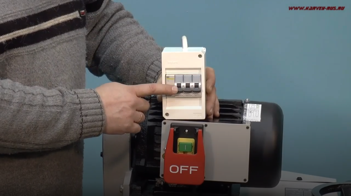 Электрическое подключение станков