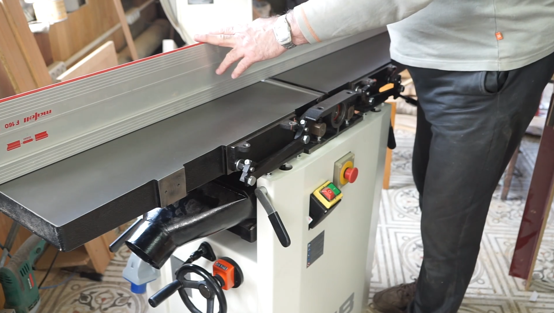 Фуговально-рейсмусовый станок JIB PT310A. Распаковка, разборка, сборка и настройка