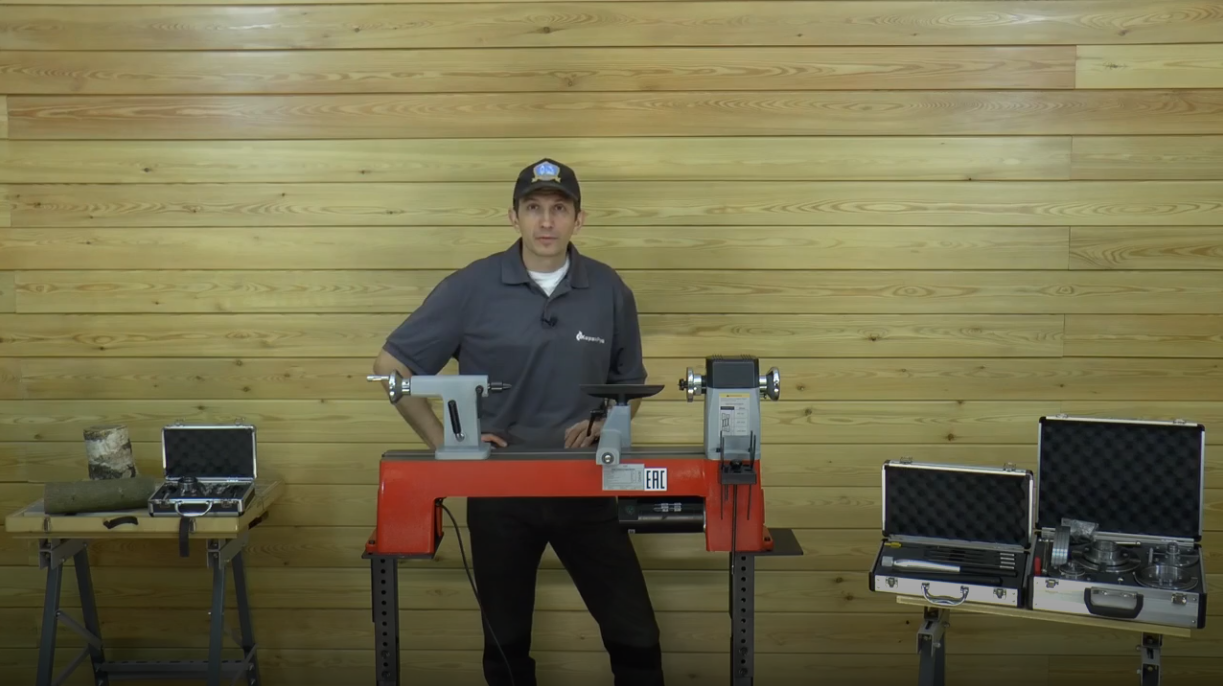 Работа на токарном станке JIB M 320