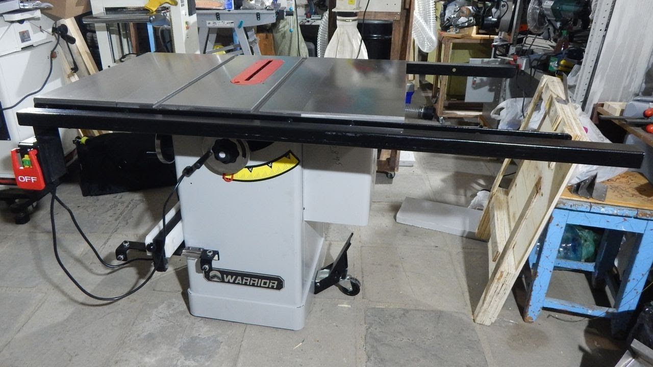 Warrior W0703F Круглопильный станок