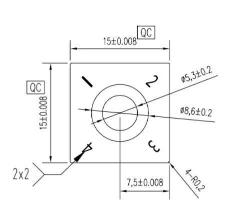 картинка Комплект ножей для сегментного вала (10 шт) от HARVEY-RUS