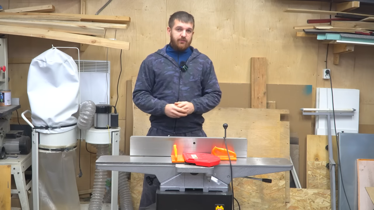 Фуговальный станок WARRIOR W0109D и Бизнес в гараже. Обзор на практике.