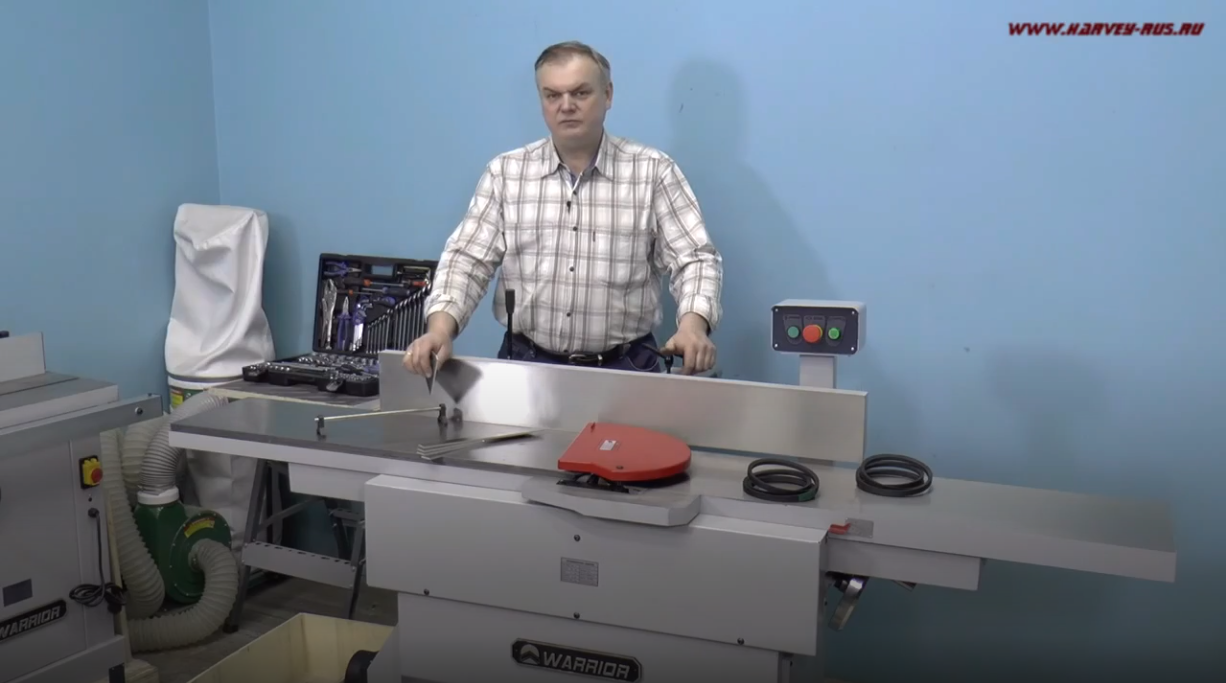 Фуговальный станок Warrior W0101