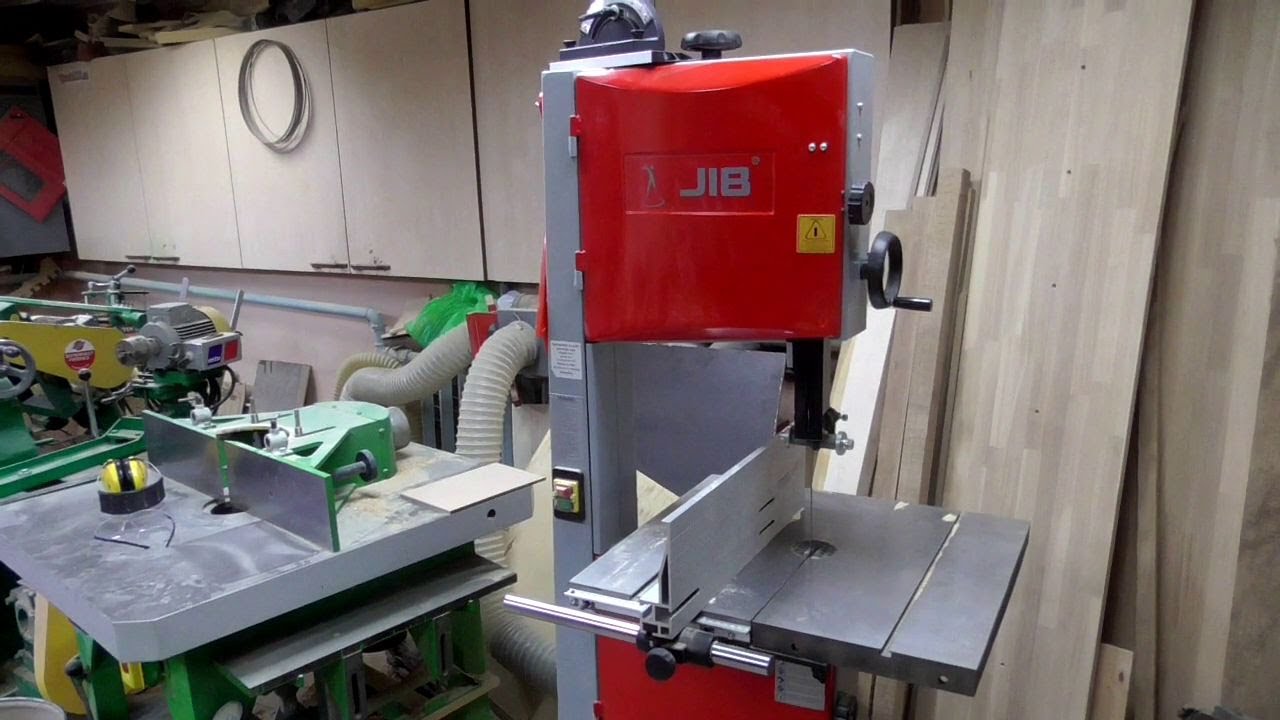 JIB MBS 350 Ленточнопильный станок. Обзор