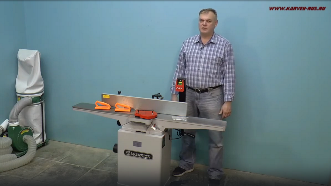 Фуговальный станок Warrior W0106FL