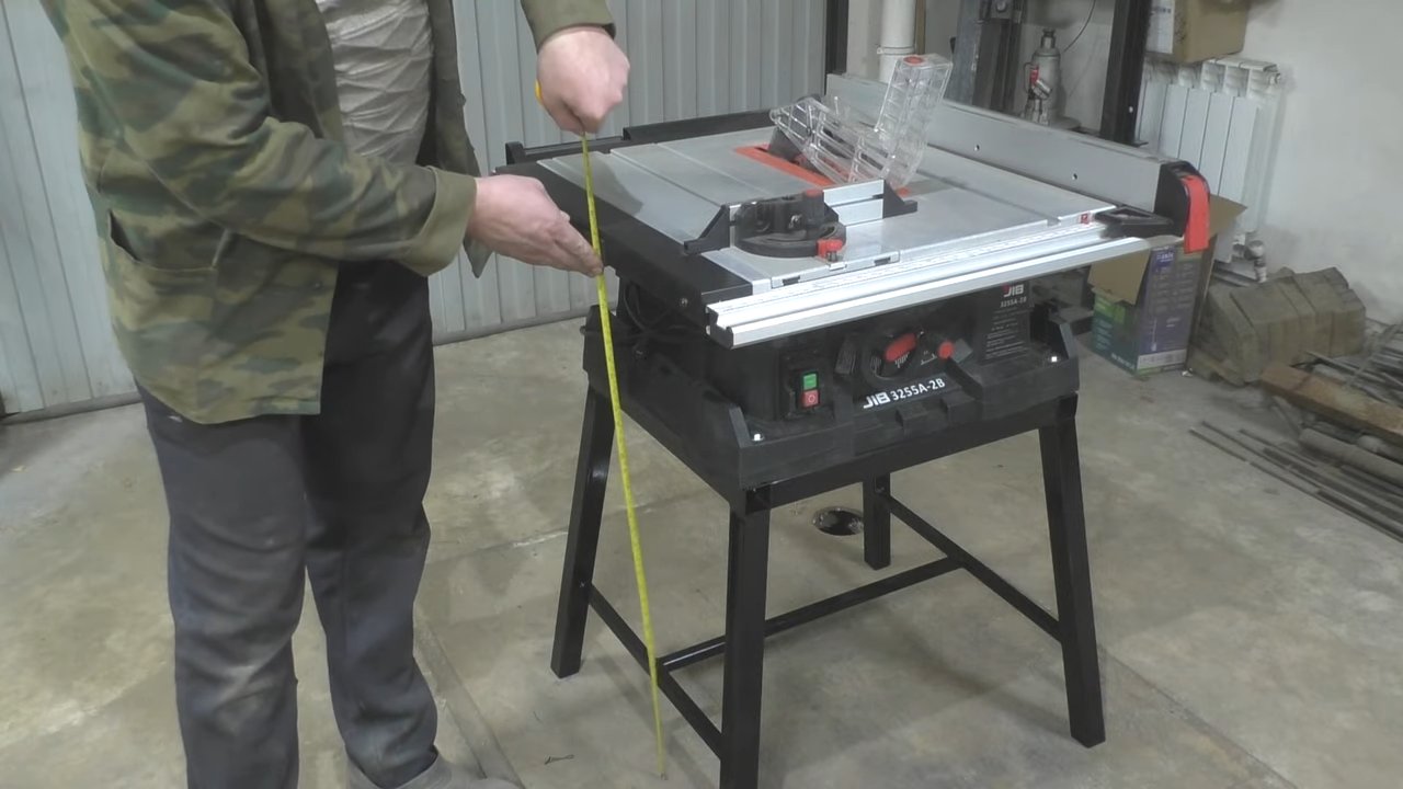 Циркулярная пила JIB 3255A-2B ! Станина своими руками !