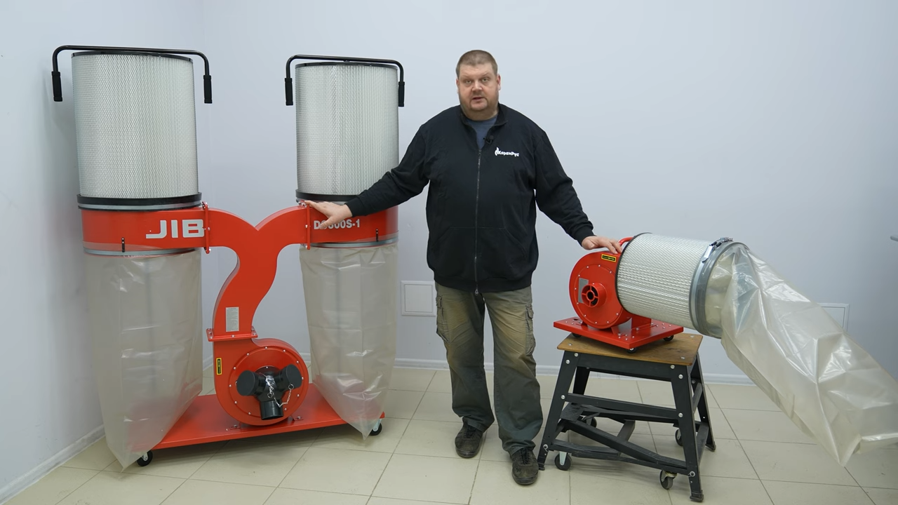 Сравнительный обзор вытяжных установок с уровнем фильтрации 1 мкм JIB DC300S-1 и JIB DC230MC