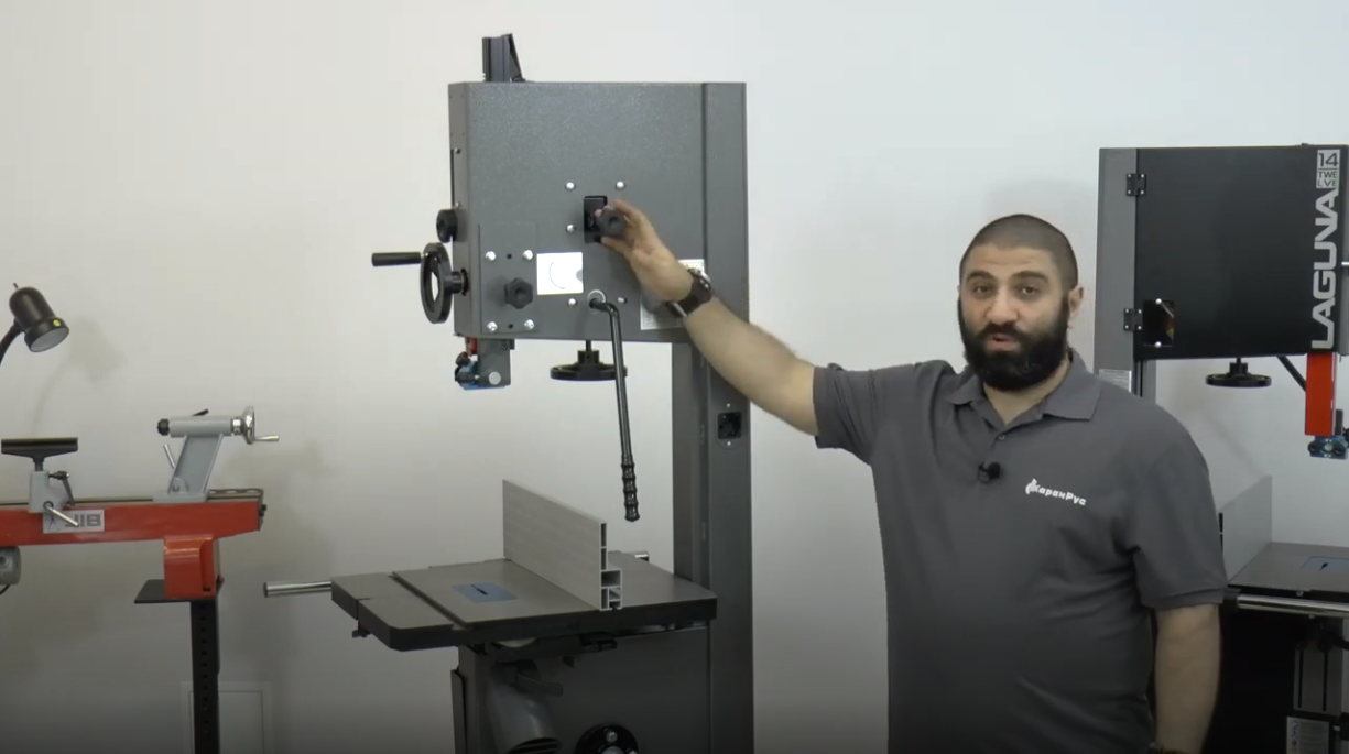 Ленточнопильный станок Laguna 14BX. Сборка и регулировка