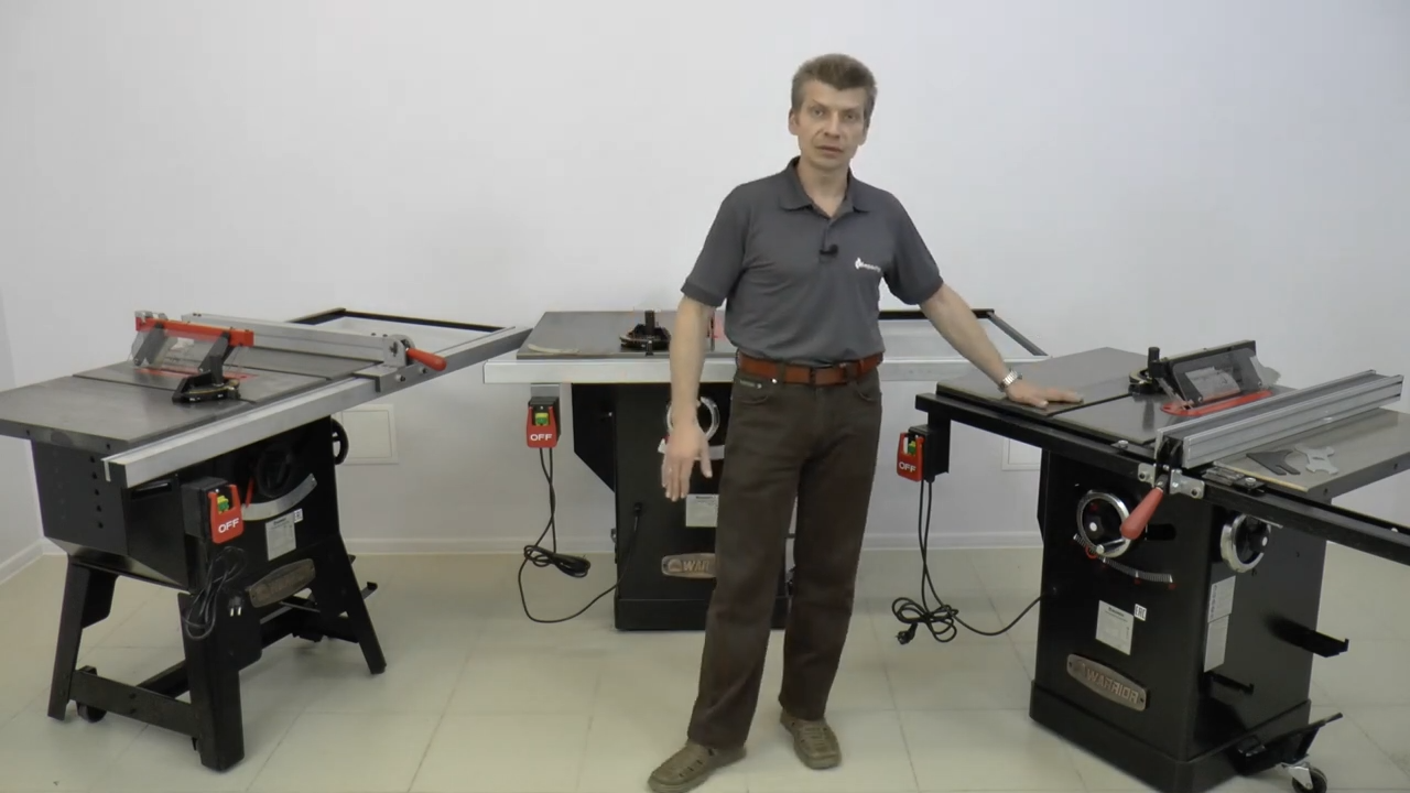 Обзор круглопильных станков Warrior
