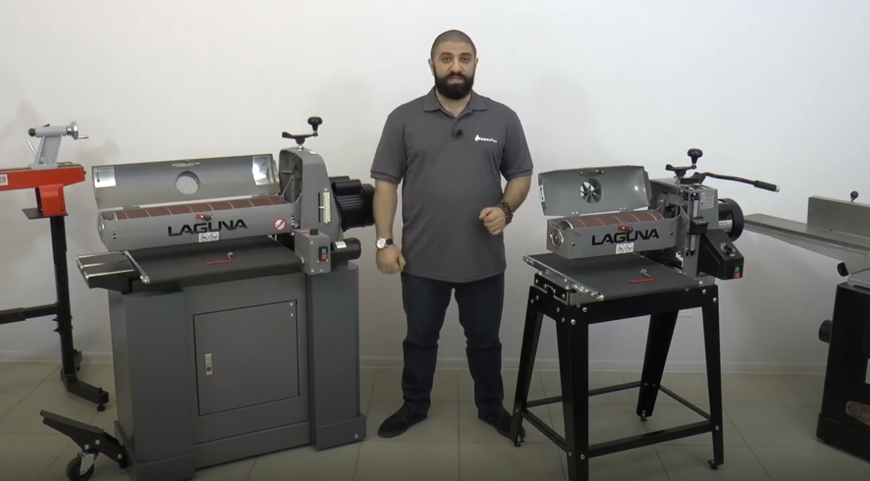 Барабанно шлифовальные станки Laguna 16-32 и Laguna 25-50 Обзор и сравнение.