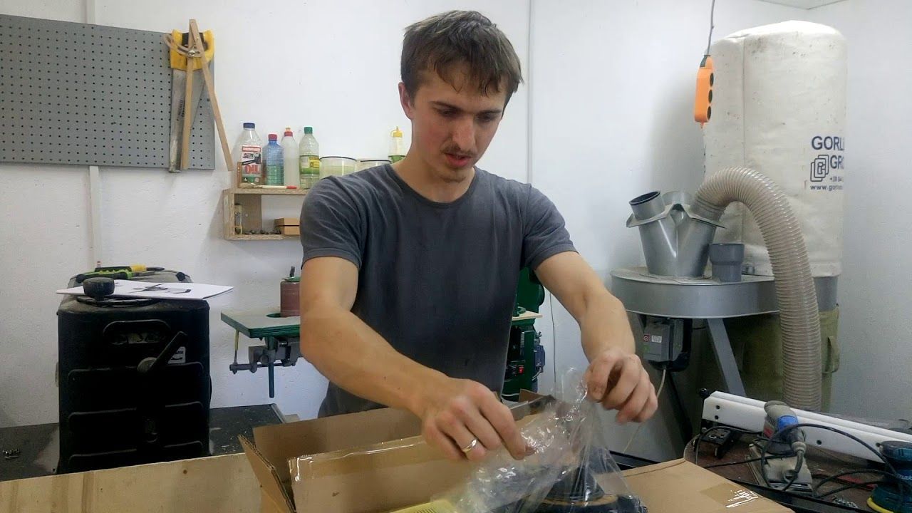 Распаковка Warrior 702. Циркулярная пила