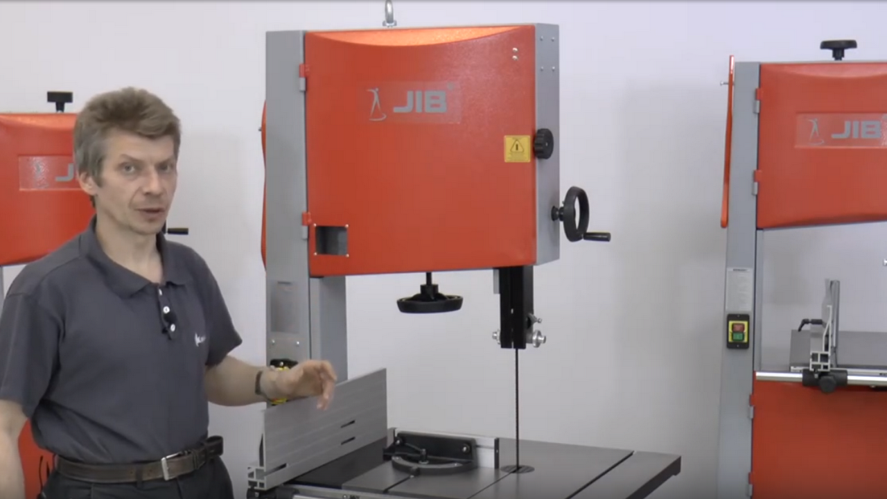 Ленточнопильный станок JIB MBS 400. Сборка и регулировка