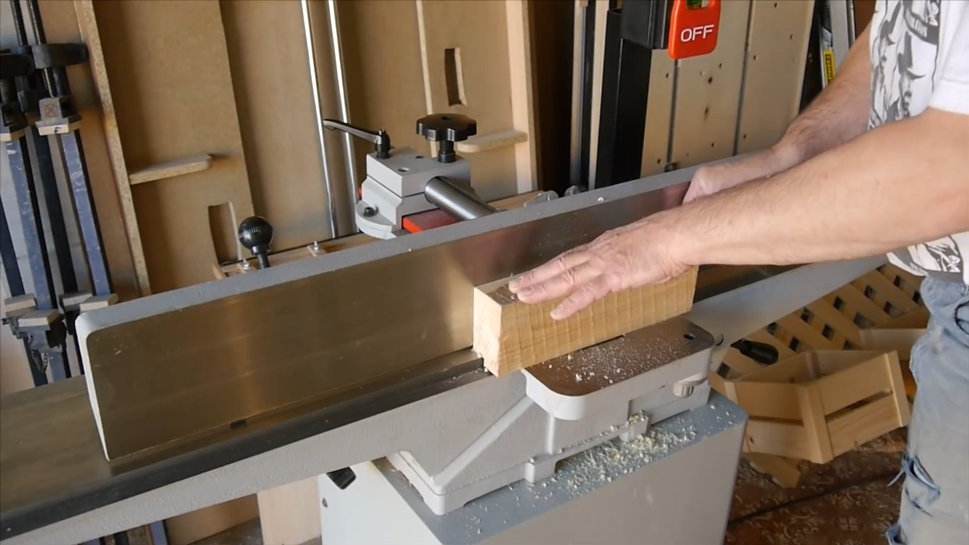 Фуговальный станок WARRIOR W0106FL. Первые впечатления.