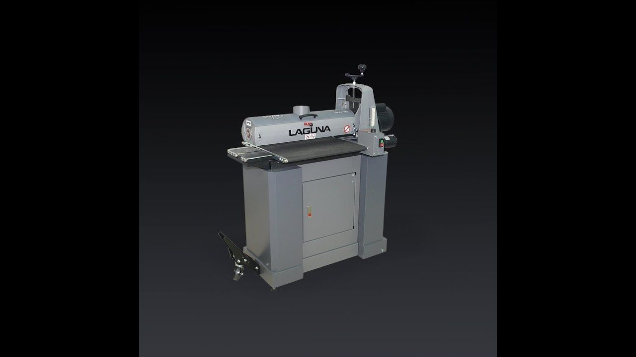 Барабанный шлифовальный станок Laguna 25 50. Сборка и регулировка.