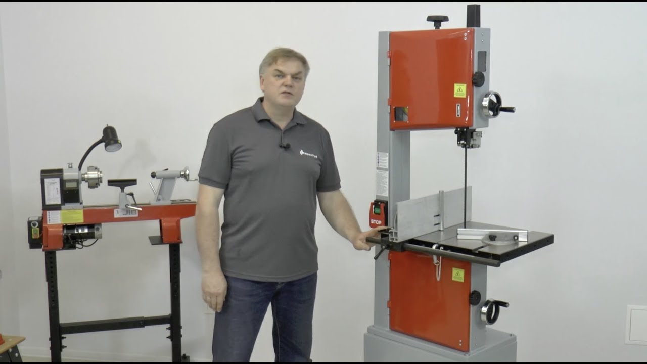 Ленточнопильный станок JIB TBS 356. Сборка и регулировка