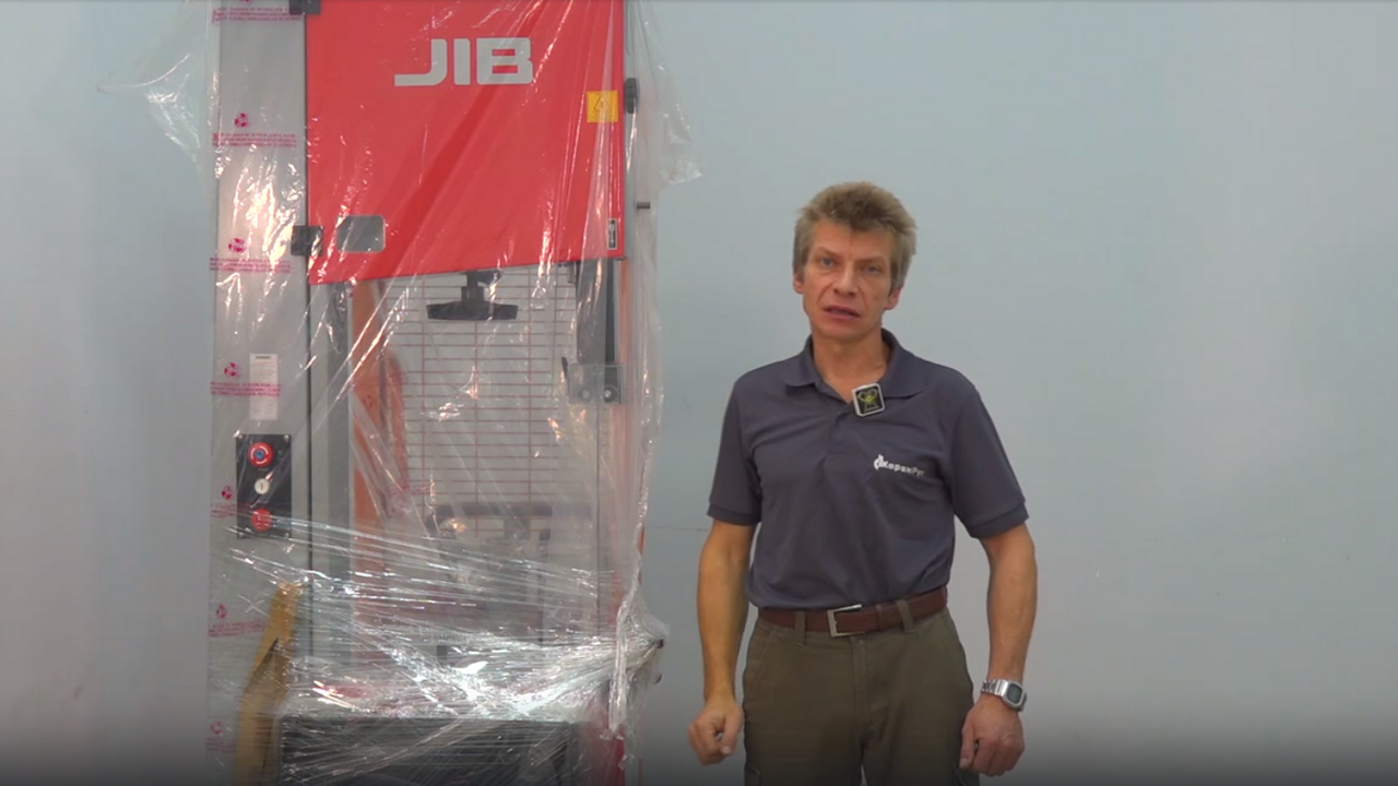Ленточнопильный станок JIB BS450B. Сборка, устройство и регулировка.