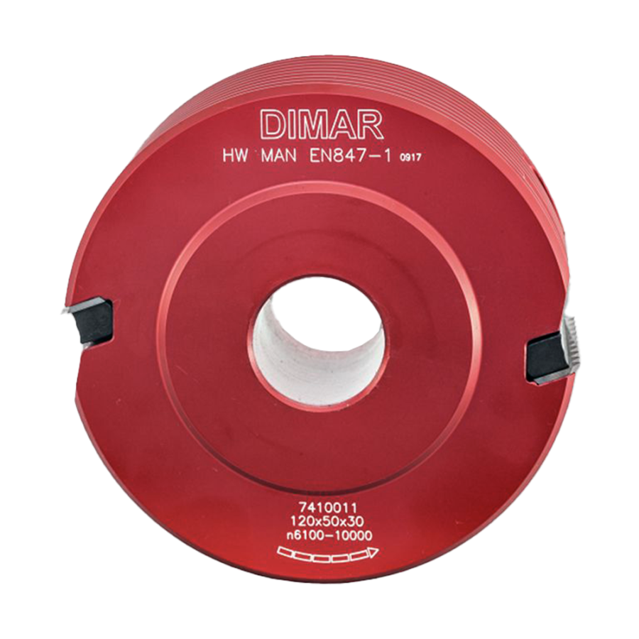 картинка Фреза насадная Dimar минишип 2,8 мм D120x50 Z2 сменные ножи посадка 30_S,7 410 011 от HARVEY-RUS