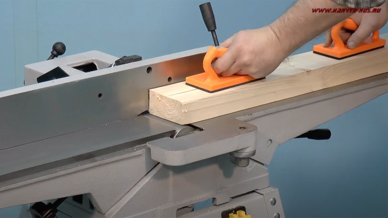 Работа на фуговальном станке W 108