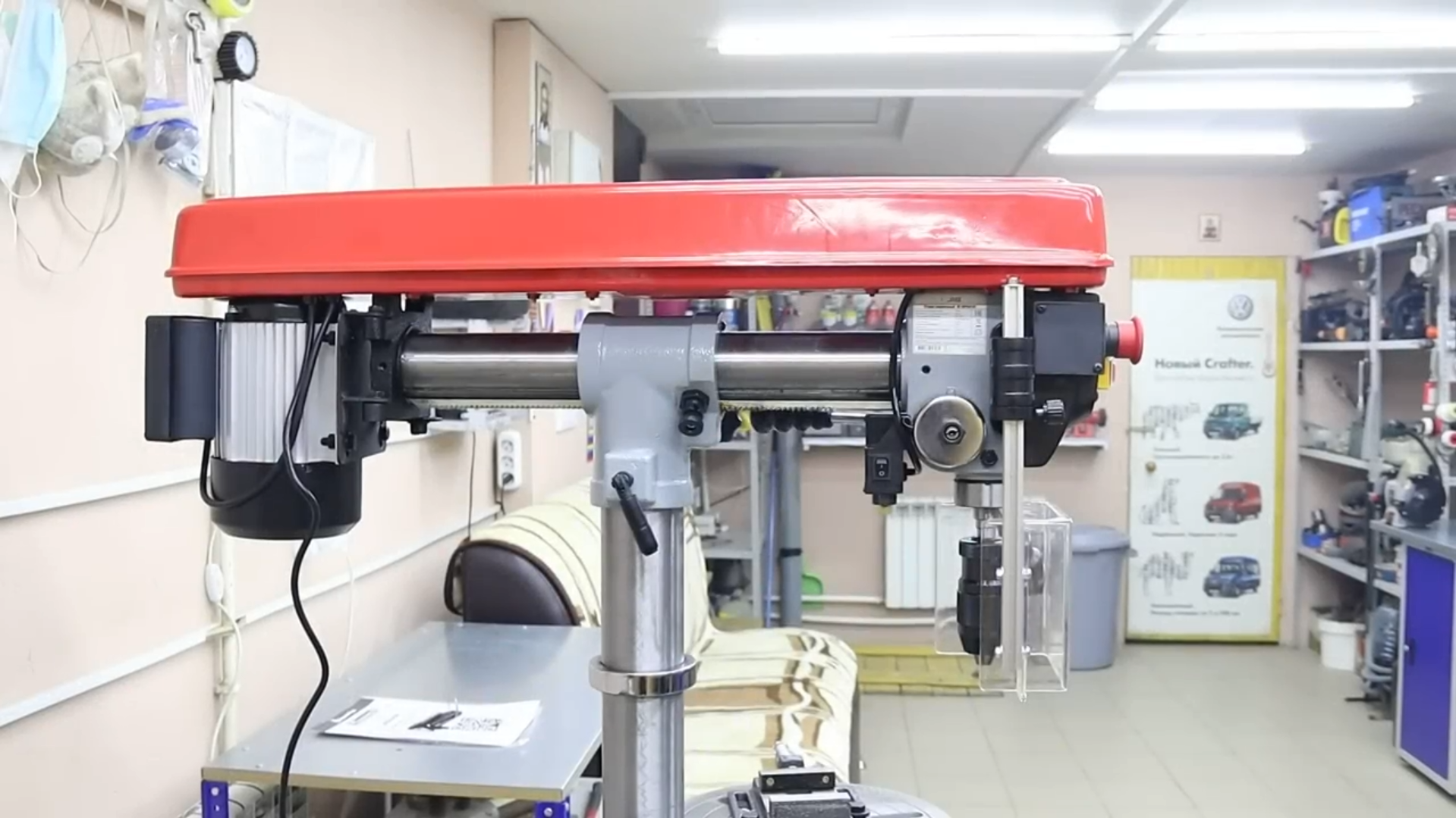 Вот, что нужно иметь каждому в гараже! Радиально - сверлильный станок JIB RDP86016F!