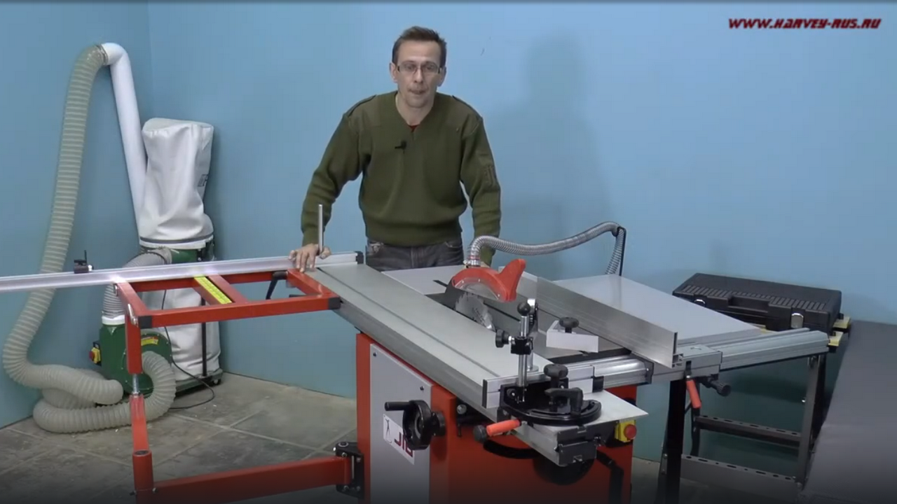 Круглопильный станок с кареткой JIB MJ10-1600