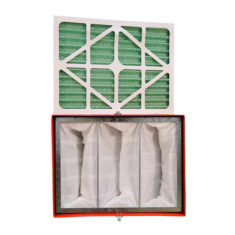 картинка Комплект внутреннего и внешнего фильтров для системы фильтрации воздуха JIB AF25A от HARVEY-RUS