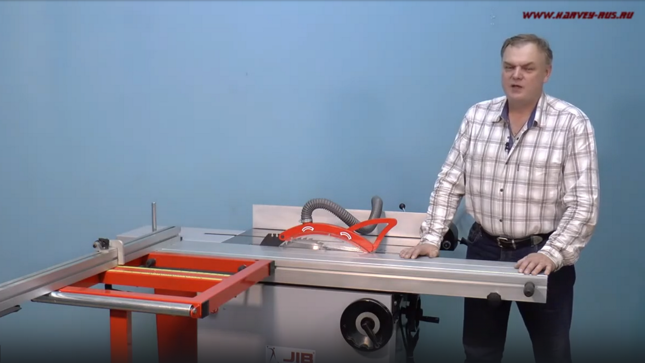 Настройка форматно - раскроечный станок JIB MJ12II-1600