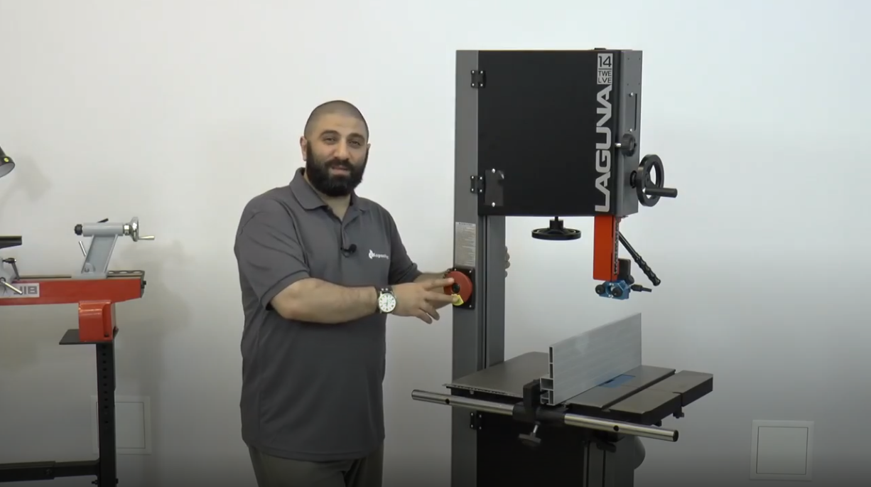 Ленточнопильный станок Laguna 14|12. Сборка и регулировка