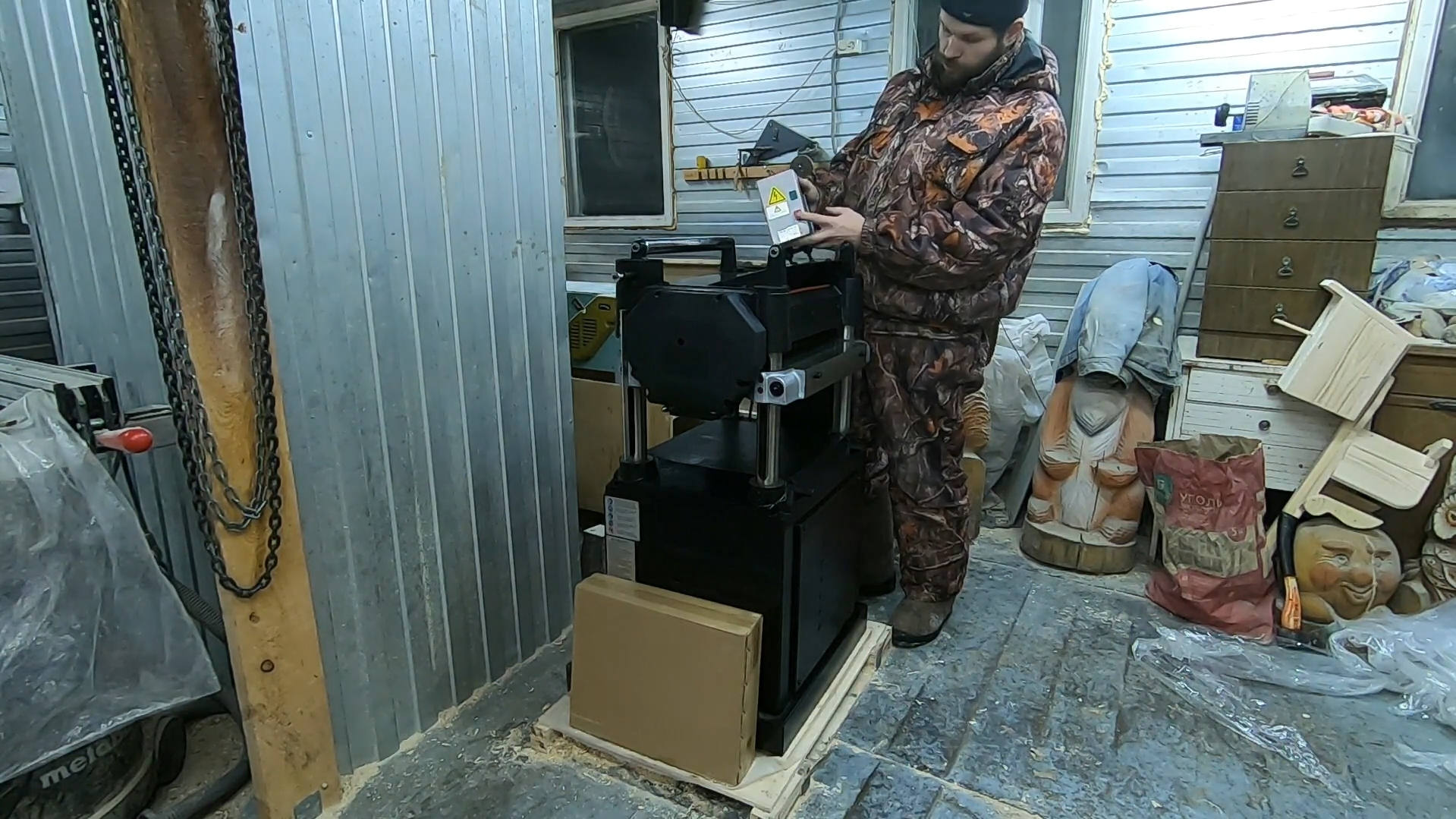 Warrior W0204. Распаковка рейсмуса