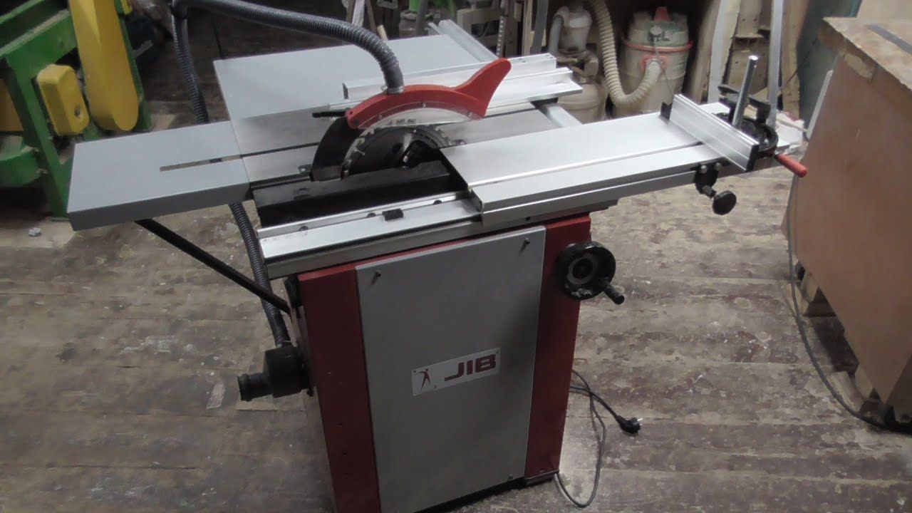 Обзор и тест циркулярки с кареткой JIB MJ10 700