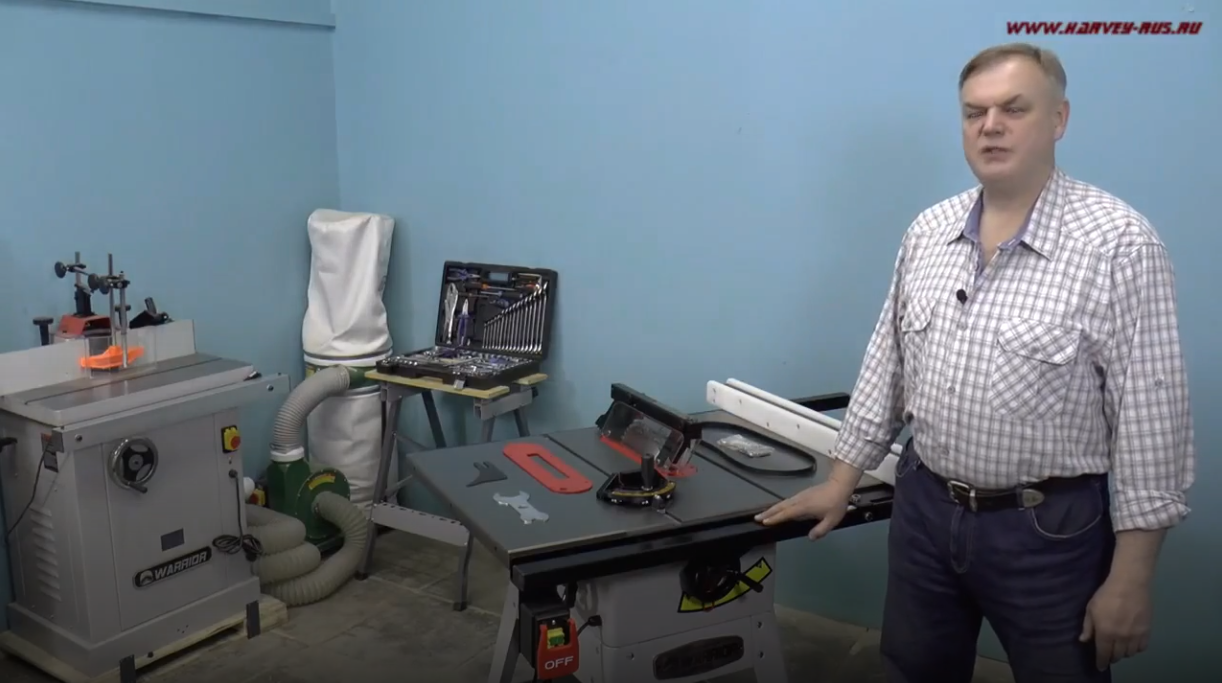 Круглопильный станок Warrior W-703 Upgrade