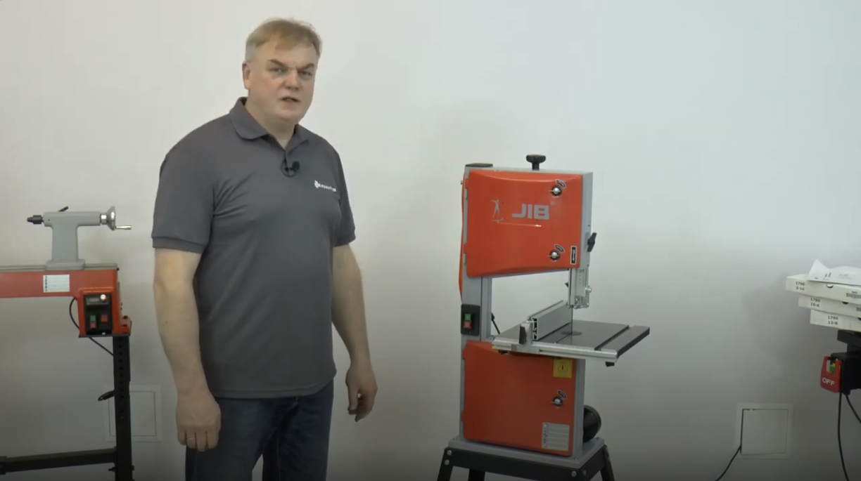 Ленточнопильный станок JIB BAS 250. Сборка и регулировка.