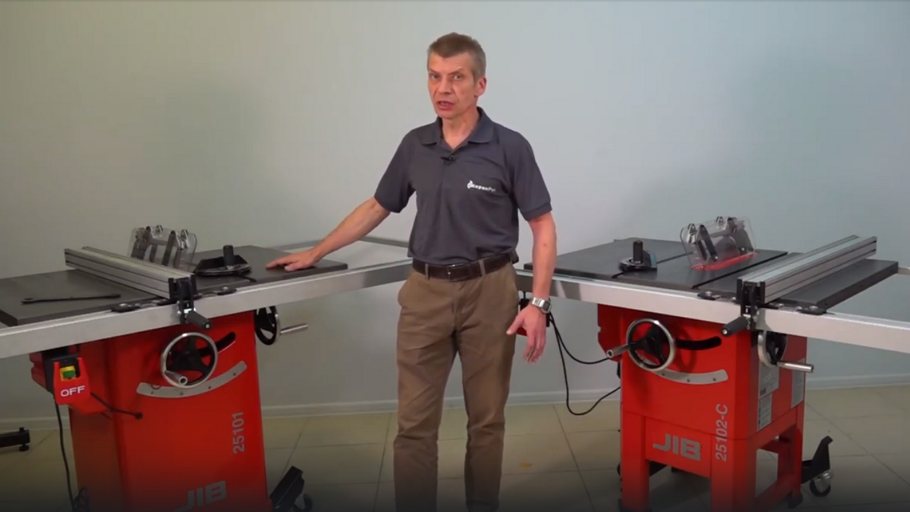 Обзор и сравнение круглопильных станков JIB 25101 и JIB 25102