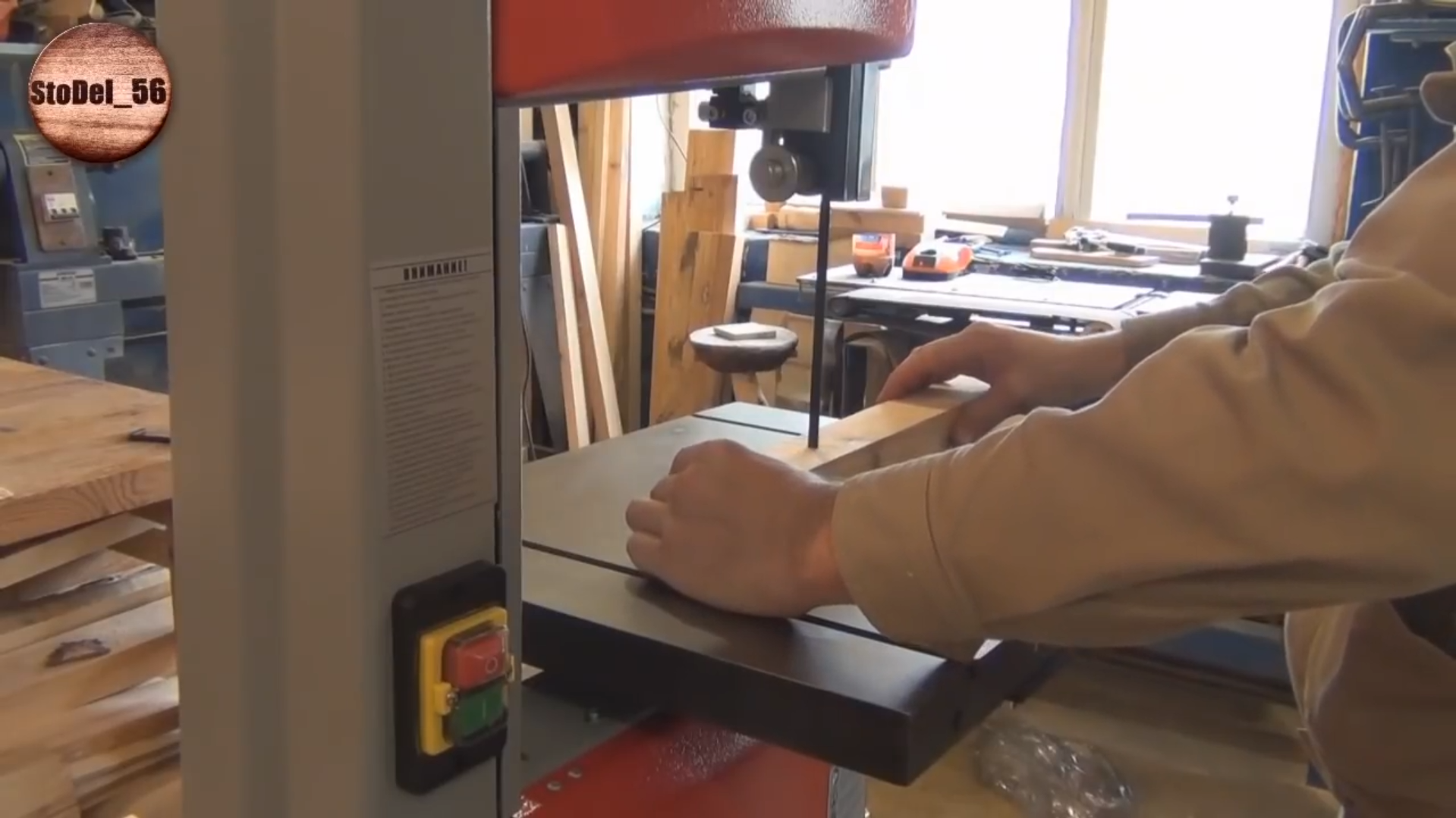 Сбылась давняя мечта. Ленточная пила JIB MBS 300