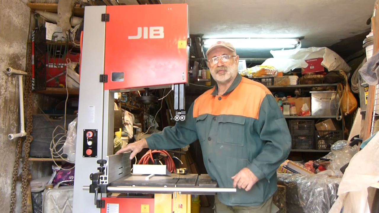 Лентопильный станок JIB BS450B. Обзор и тест моего нового помощника