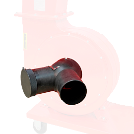 картинка Патрубок двухканальный 125/2х100 мм для JIB DC3000/DC300B от HARVEY-RUS