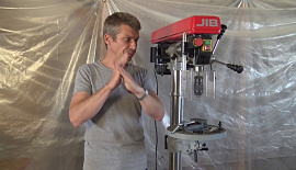 Сверлильный станок JIB RDP86016F. Подробный обзор и некоторые секреты