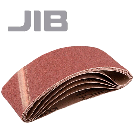 картинка Лента шлифовальная Premium P80 100х914 мм для станков JIB MM491G/JIB BD4800. Комплект 5 штук от HARVEY-RUS