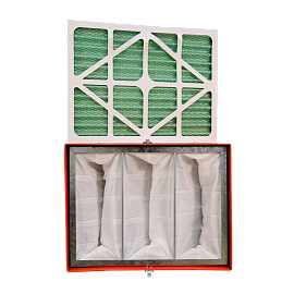 картинка Комплект внутреннего и внешнего фильтров для системы фильтрации воздуха JIB AF25A от HARVEY-RUS