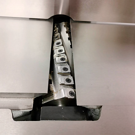 картинка WARRIOR  W0103FL HL  230В Фуговальный станок с валом Helical от HARVEY-RUS